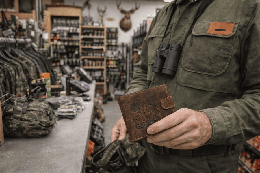 pre muža peňaženka kožená so zapínaním mk